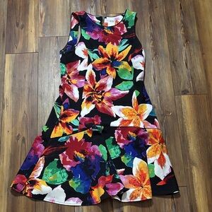 Ali Ra Vibrant Floral Sleeveless Dress 10
